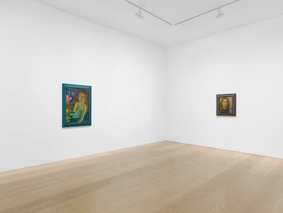 Steven Shearer, My moody muse, exhibition view. Courtesy of David Zwirner Gallery