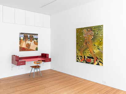 Lorena Torres, Waiting For My Love to Find Me, 2023, installation view. Courtesy of Pablo's Birthday, NYC