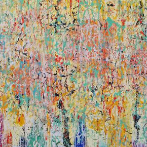 Sin título, Oleo sobre lienzo, 131 x 161 cm, 2017