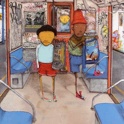 In between. Courtesy of Frist Art Museum