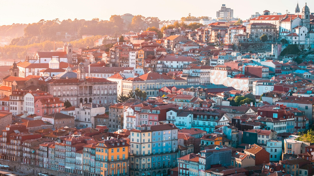 Cidade do Porto, em Portugal, Europa
