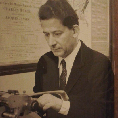 Leonardo Pinzauti, critico musicale de La Nazione