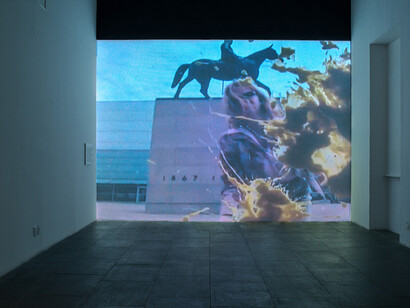 Dias & Riedweg, Throw (2004). Photo Grisolli