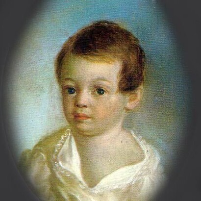 Ritratto di Puškin a circa 4 anni