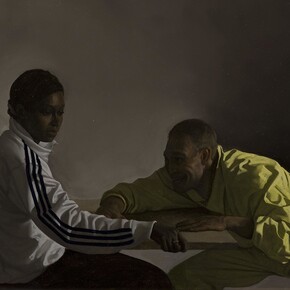 Guillaume Bresson, Sans titre, 2013, Huile sur toile, 29,2 x 22,8 cm (11 1/2 x 9 in.), Courtesy Galerie Nathalie Obadia, Paris/Bruxelles