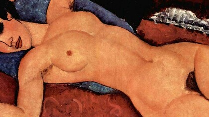 «Desnudo acostado» (1917-1918), Amedeo Modigliani