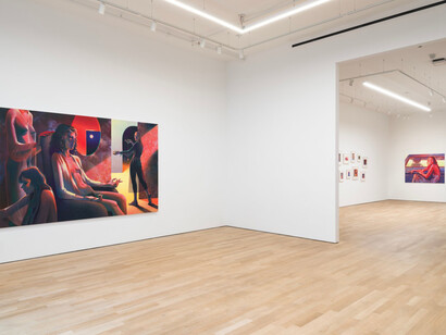 Robin F. Williams. Good mourning, exhibition view. Courtesy of P·P·O·W Gallery