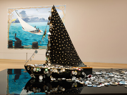 Kerry James Marshall, The histories, vue de l'exposition. Avec l'aimable autorisation du Kunsthaus Zürich