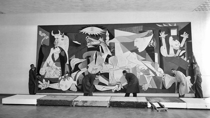 Pablo Picasso, " Guernica", Stedelijk Museum, 11 Luglio 1956 