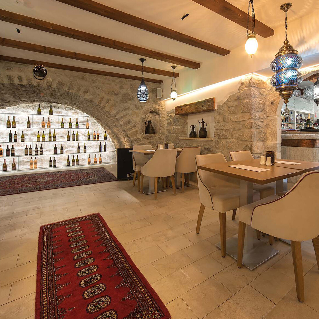Byblos Restaurant in Stara Varoš, Podgorica