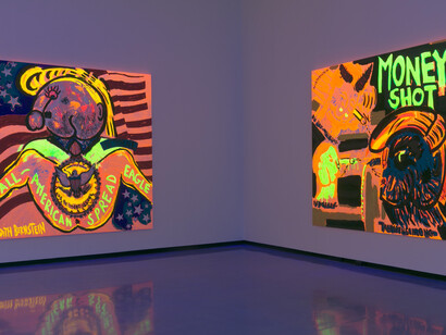 Money Shot, Exhibition view. Courtesy of Paul Kasmin Gallery