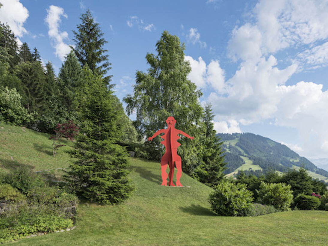Calder in the Alps, Exhibition view. Courtesy of Hauser & Wirth