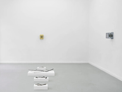 David L. Johnson, Nachtruhe, exhibition view. Courtesy of Galerie Thomas Schulte