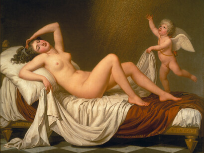«Dánae recibiendo a Júpiter como lluvia de oro»(1787), Adolf Ulrik Wertmüller