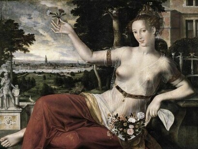 Jan Massys, Flora  
