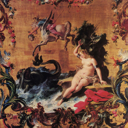 Filippo Falciatore, Perseo salva Andromeda, Museo Duca di Martina, Napoli, Italia