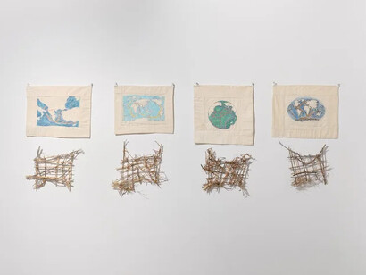 Susanne Kessler, Between continents, across the seas, exhibition view. Courtesy of A.I.R. Gallery