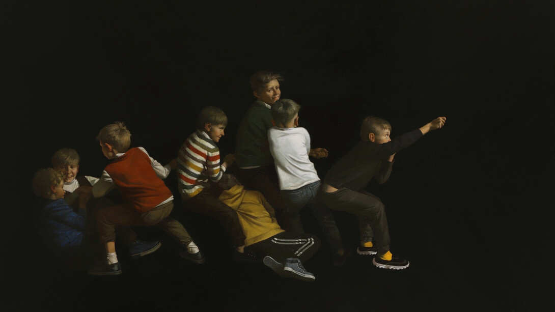 Oleg Ivaschenko, On the way. Courtesy of Erarta Museum of Contemporary Art