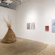 Various artists, Overgrowth, exhibition view. Courtesy of Erin Cluley Gallery 