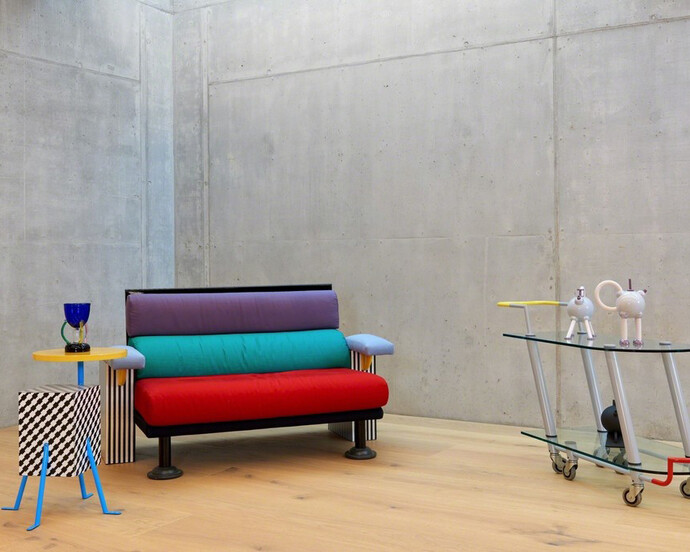 Ettore Sottsass & The Memphis Group. Courtesy of Grieder Contemporary