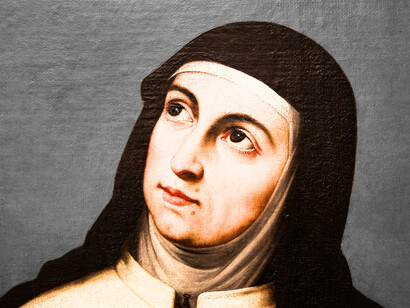 José de Ribera (1591—1652)  "Santa Teresa de Jesús", siglo 17, óleo sobre lienzo. Museo de Bellas Artes de Valencia, España