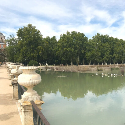 El río Tajo, cerca de la presa del Palacio Real. Foto: Luko Hilje