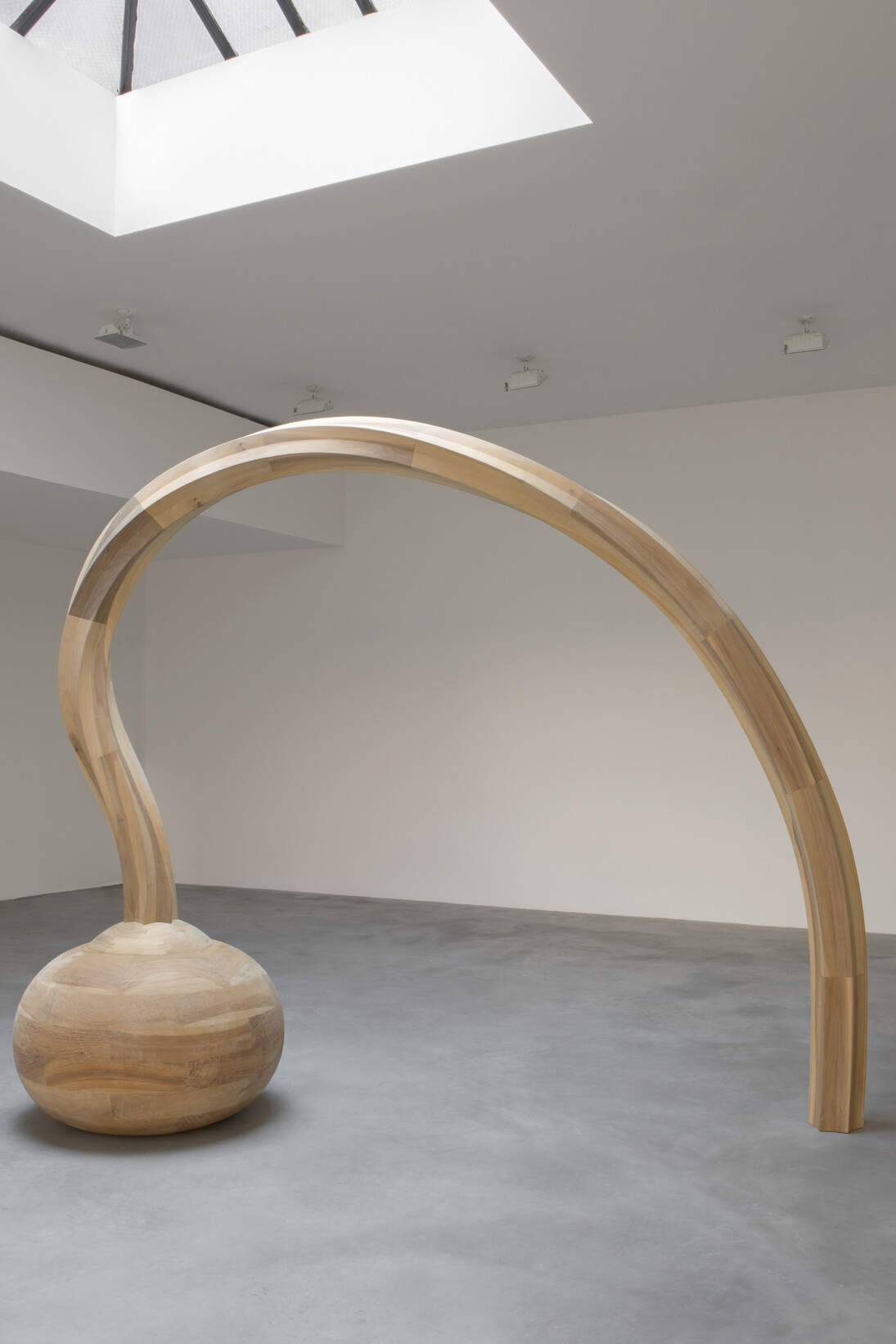 Martin Puryear, Question, 2010, Tulip poplar, pine, ash
90 x 109 1/4 x 34 1/2 inches, 229 x 278 x 88 cm. ©Martin Puryear, Courtesy Matthew Marks Gallery