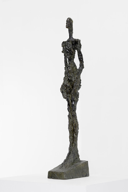 Alberto Giacometti "Woman in Venice Ⅰ" Bronze, 1956, Archives Fondation Maeght, Saint-Paul de Vence (France)