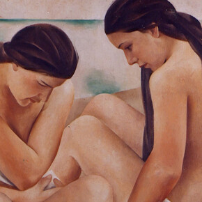 Jean Berque, Deux nus (two nudes), 1923. Courtesy of Museo de Bellas Artes de Bilbao