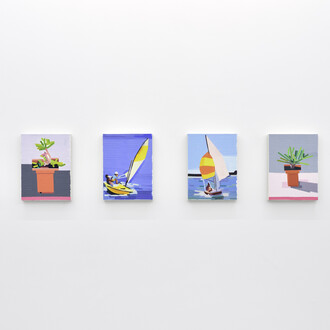 Guy Yanai & Praz-Delavallade Paris, Los Angeles © Rebecca Fanuele