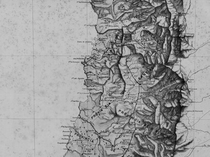 Aimé Pissis, Mapa de la República de Chile desde el Río Loa hasta el Cabo de Hornos (mapa 5, 1884)