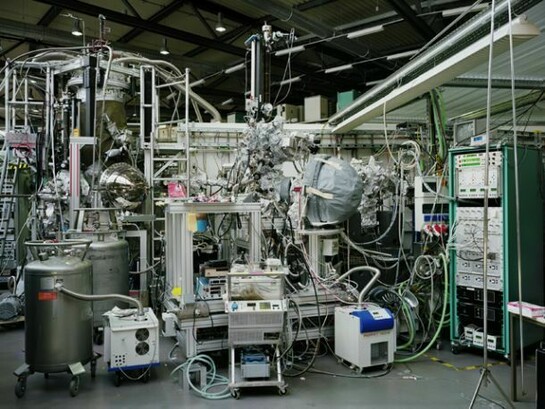 Measuring, Helmholtz-Zentrum, Berlin, 2012, Chromogenic print, 91 7/8 x 129 7/16 in. (233.4 x 328.7 cm), Edition of 6