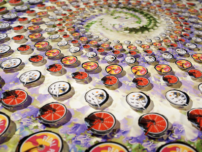 Eric Dyer, CityBikes (detail), 2005-2014, Cut inkjet prints, foam board. Courtesy of Ronald Feldman Fine Arts, New York
