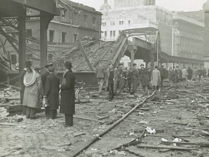 Liverpool Overhead Railway. Courtesy of Museum of Liverpool