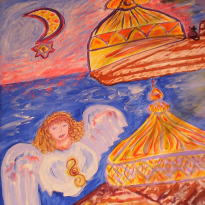 Maria Antónia Jardim/A. Sinai, *Um Anjo entre Claraboias*