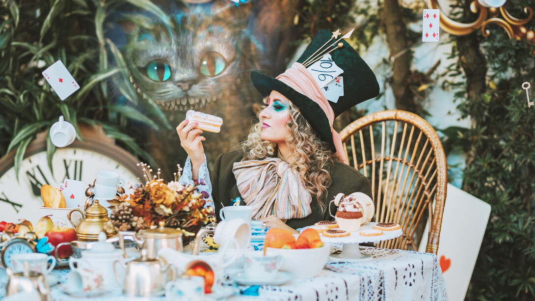 The Mad Hatter was a character in Alice in Wonderland, going down rabbit holes