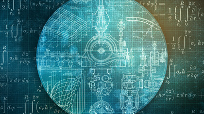 Ilustração representando a precisão por meio de algoritmos e formulas matemáticas. Na modernidade ocidental o conceito foi significando a eliminação de tudo o que é considerado obscuro ou confuso, da metafisica teológica ao pensamento mítico-poético e à comunicação popular vernácula