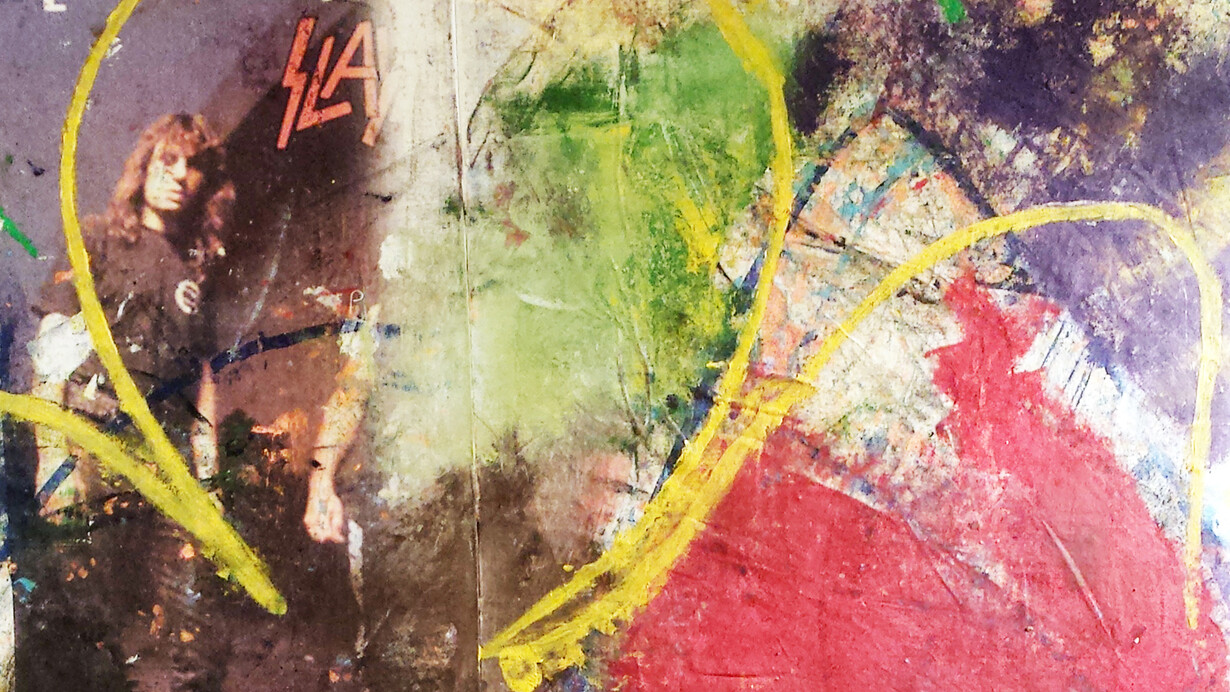 Leonard Johansson, Clover (detail), 2015. Acrylic Oil, Fabrics, 100 x 160 cm