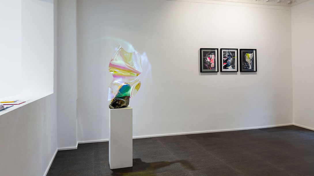 Verschiedene künstler, La vie en rose, ausstellungsansicht. Mit freundlicher genehmigung der Galerie Luisa Catucci