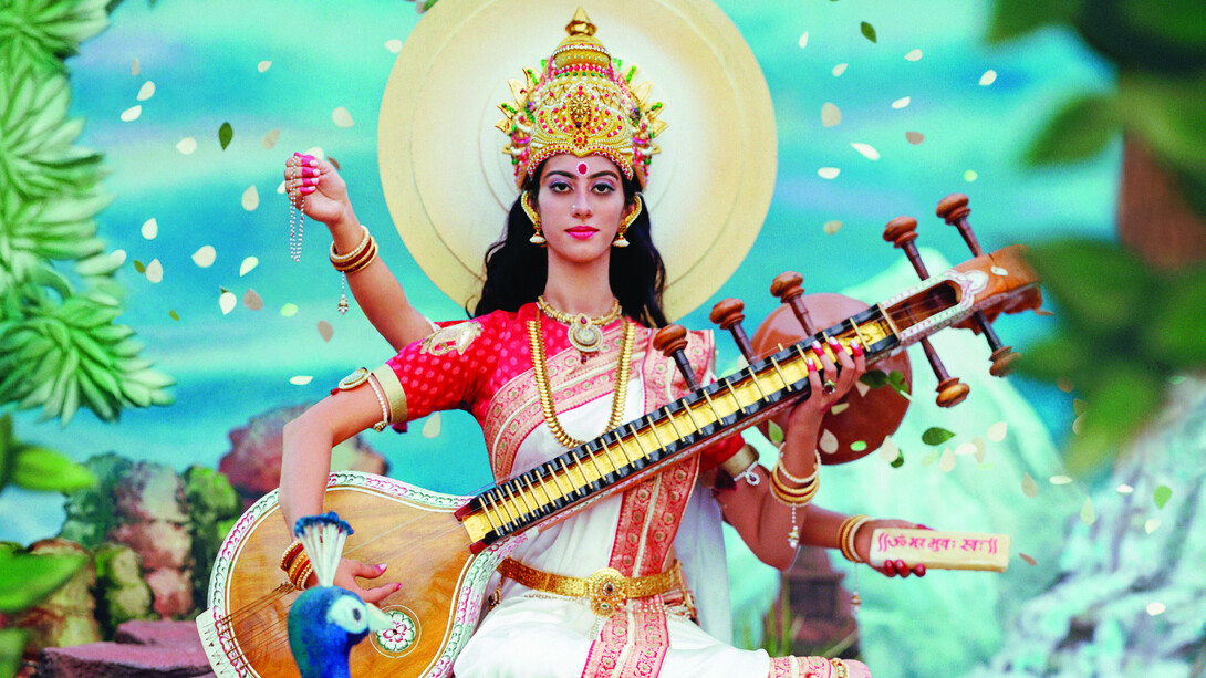 Manjari Sharma, Maa
Saraswati, 2013. Courtesy of the San Antonio Museum of Art 