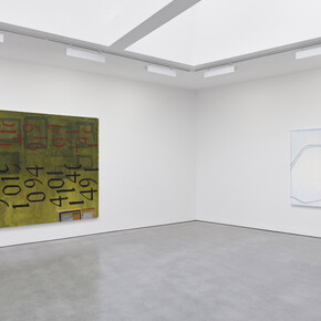Dexter Dalwood, English painting, exhibition view. Courtesy of Lisson Gallery