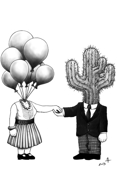 Soul Mates, Loris Dogana, illustrazione