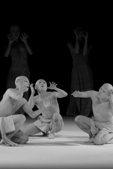 Una performance presentata al Festival Cervantino dal titolo "Kagemi: oltre la metafora degli specchi", Sankai Juku appartiene alla seconda generazione di gruppi di danza Butoh, un movimento emerso negli anni Settanta come espressione critica della coscienza umana