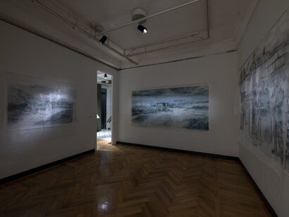 Sandra del Pilar, Gaps and ghosts, exhibition view. Courtesy of Zilberman Gallery 