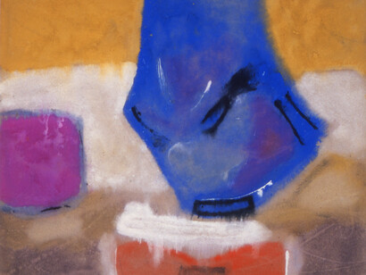 Aubrey Williams, Untitled, 1963, Gouache on paper, 51 x 63 cm © Aubrey Williams Estate, Photo Jonathan Greet, Courtesy October Gallery London