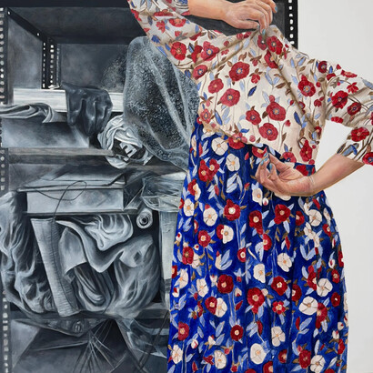 Avani Bakaya, Disarray, 2025. Courtesy of Dhoomimal Gallery