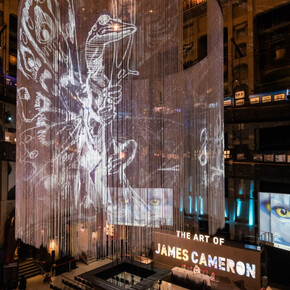 The art of James Cameron, exhibition view. Courtesy of Museo Nazionale del Cinema