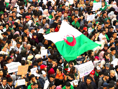 Protestas en Argelia