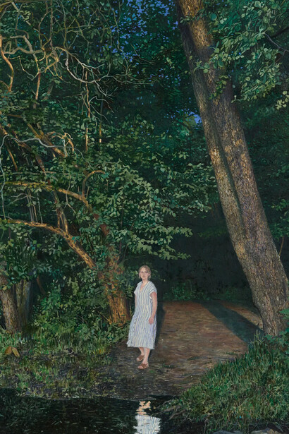 Leif Engström, Andrum juli (detail), 2026. Courtesy of Cecilia Hillström Gallery