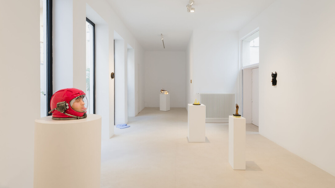 Romeo Gómez López, Tierno es el día que los demonios se alejan, vista de exhibición. Cortesía de Travesía Cuatro